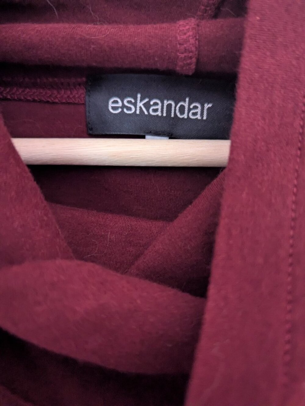 Eskandar cowl neck tunic - Picture 3 of 5